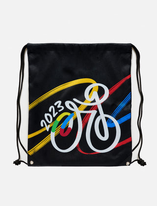 Cycling Worlds Logo Drawstring Bag - 2023 UCI Cycling World Championships