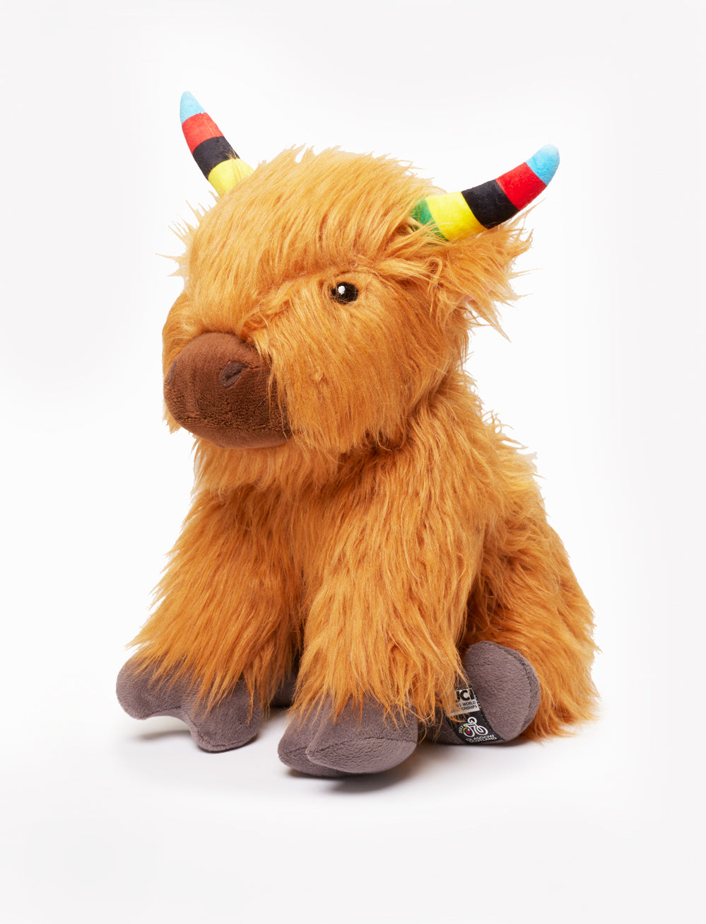Cycling Worlds Highland Coo Soft Toy
