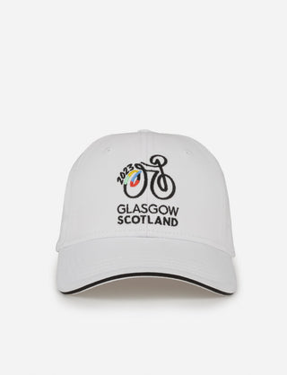 Cycling Worlds Logo Cap - White - 2023 UCI Cycling World Championships