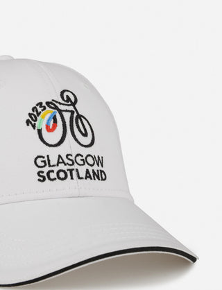 Cycling Worlds Logo Cap - White - 2023 UCI Cycling World Championships